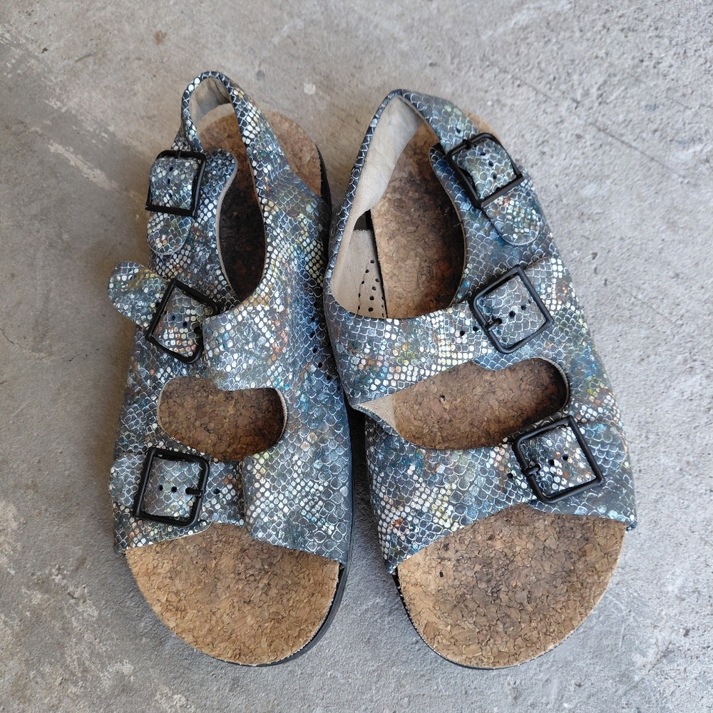 SAS Snake Multi Color Sandals